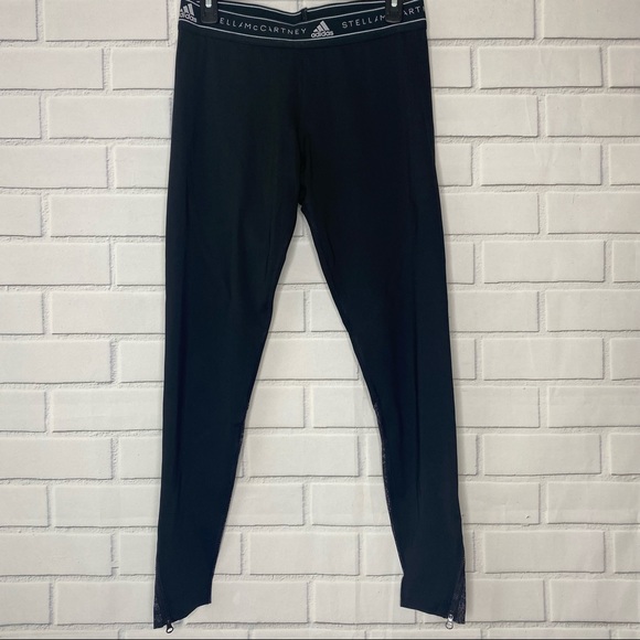 Adidas by Stella McCartney Run Leo Tight in Black size medium - Picture 2 of 12